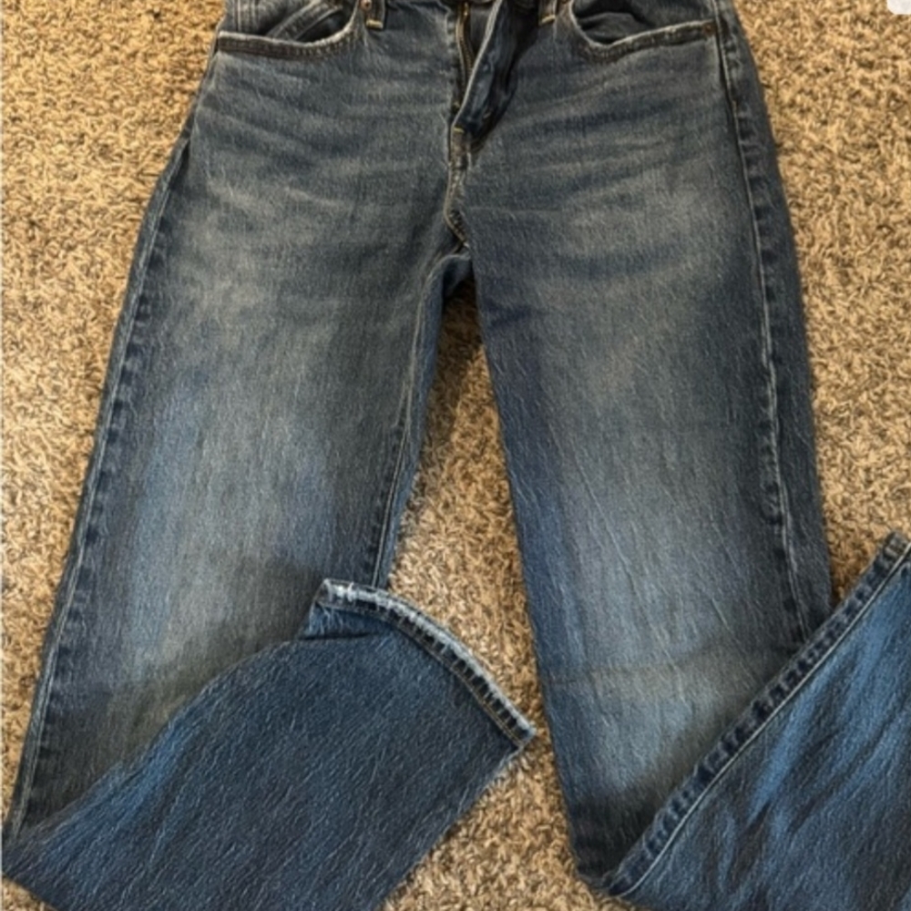 Levis Classic Blue Straight Leg  Jeans